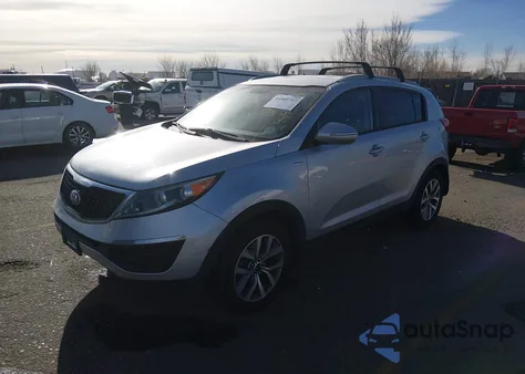 2014 Kia Sportage Lx z USA, uszkodzony, nr VIN KNDPBCACXE7548704